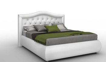 Кровать Sleeptek Premier 6 Кожа White